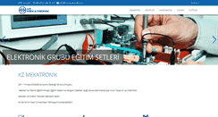 Desktop Screenshot of kzmekatronik.com