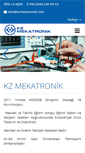 Mobile Screenshot of kzmekatronik.com